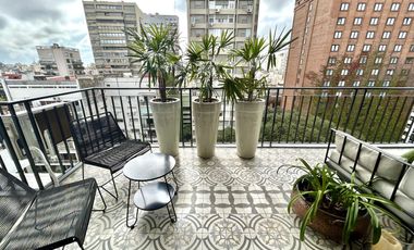 Alquiler con muebles, super categoría, 3 dormitorios, Recoleta.