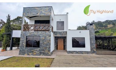 Casa Campestre en Mini Condominio Guarne Para La Renta