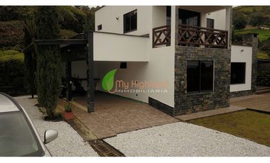 Casa Campestre en Mini Condominio Guarne Para La Renta