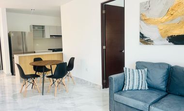 DEPARTAMENTO AMUEBLADO EN RENTA EN RESIDENCIAL OMBU