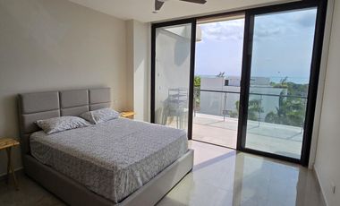 Departamento en  Puerto Cancun de 3 Recamaras