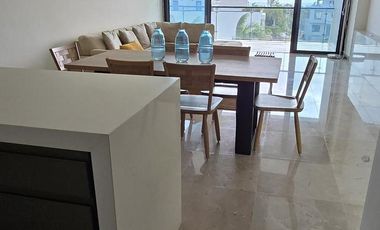 Departamento en  Puerto Cancun de 3 Recamaras