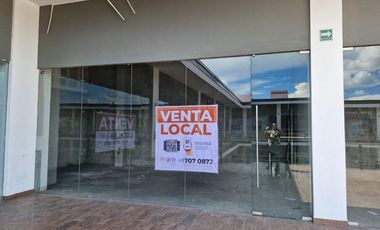 VENTA | RENTA Local Comercial, Servicios u Oficina  de 63.54 obra gris con terraza