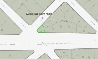 VENTA TERRENO EN ESQUINA 217 M2 MIRAMAR