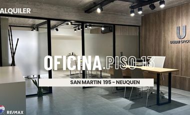 ALQUILER OFICINA PISO 13 EN SAN MARTIN 195