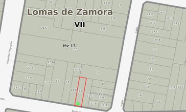 Terreno en venta en Lomitas - Lomas de Zamora