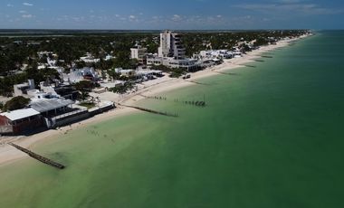 Casa en venta tipo villa en la playa, Chelem, Yucatán