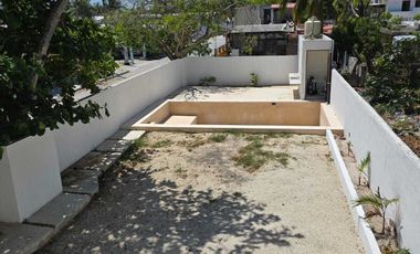Casa grande en la playa de Chelem, Yucatan