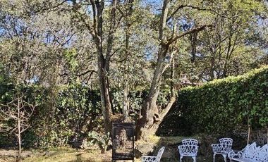 Vendo casa con enorme jardín en Tlalpuente, Tlalpan, CDMX.