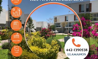 DEPARTAMENTO EN RENTA EN JURIQUILLA SANTA FE