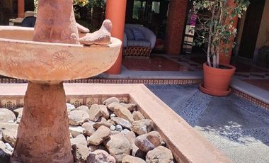 Casa en Club Campestre de un piso estilo hacienda mexicana