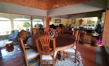 Casa en Club Campestre de un piso estilo hacienda mexicana