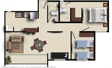Arriendo apartamento 8°, Almendros de Belicia  8 parqueadero Jamundí