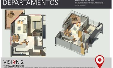 Departamento en venta en Munro
