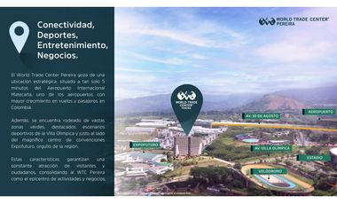 VENTA OFICINAS COMPLEJO EMPRESARIAL WORLD TRADE CENTER PEREIRA