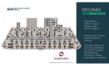 VENTA OFICINAS COMPLEJO EMPRESARIAL WORLD TRADE CENTER PEREIRA