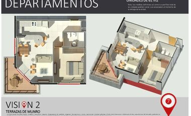 Departamento en venta en Munro