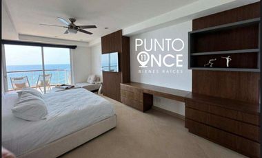 Departamento en renta en del canto nuevo Vallarta frente al mar