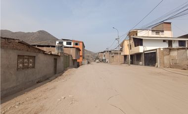 VILLA MARÍA DEL TRIUNFO - VENTA TERRENO - ÁREA 85 m2