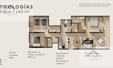 Departamento en Telchac Puerto