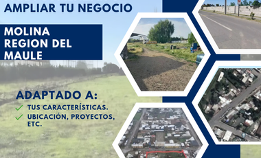 TERRENO URBANO DE 3680MT2 SE VENDE, MOLINA-MAULE