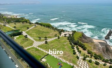 EXCLUSIVO DEPARTAMENTO AMOBLADO CON VISTA AL MAR EN ALQUILER EN MIRAFLORES