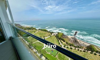 EXCLUSIVO DEPARTAMENTO AMOBLADO CON VISTA AL MAR EN ALQUILER EN MIRAFLORES