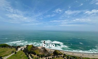 EXCLUSIVO DEPARTAMENTO AMOBLADO CON VISTA AL MAR EN ALQUILER EN MIRAFLORES