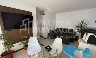 Departamento en Arriendo en Departamento 3D-2B en Condominio Cerrado