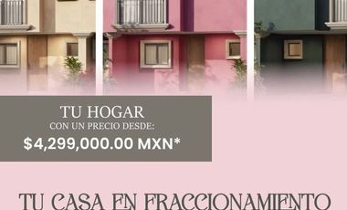 Casa  Nueva en Coto en Corazón de San Pedro Tlaquepaque MODELO BUSTAMANTE