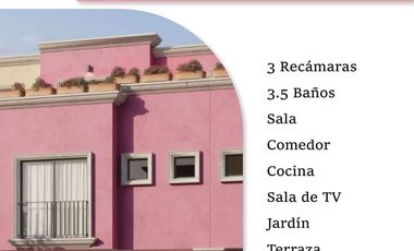 Casa  Nueva en Coto en Corazón de San Pedro Tlaquepaque MODELO BUSTAMANTE