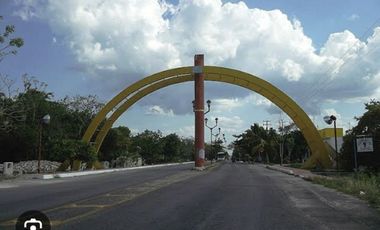 TERRENO ESTRATEGICO  EN VENTA EN MUXUPIP PARA VIVIENDA O USO COMERCIAL MERIDA YU