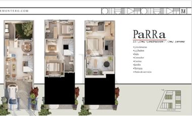 Casa Nueva en Coto en  Tlaquepaque Centro MODELO PARRA