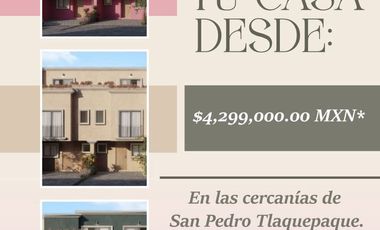 Casa Nueva en Coto en  Tlaquepaque Centro MODELO PARRA