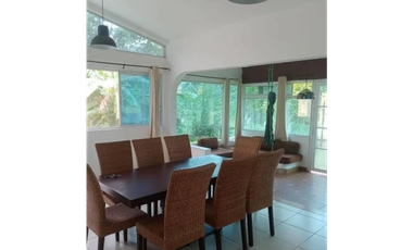 CASA CAMPESTRE / CERRO AZUL / 1400M2 / AMOBLADO / 3 HAB