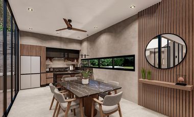 Villa en Venta en Tulum Country Club 3 habitaciones Campo de Golf Alberca privada Plusvalia