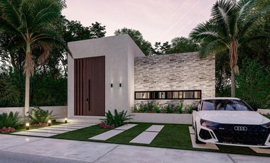 Villa en Venta en Tulum Country Club 3 habitaciones Campo de Golf Alberca privada Plusvalia