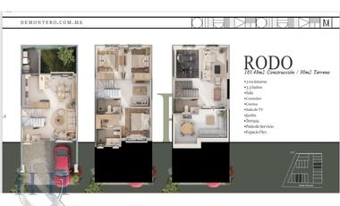 Casa  Coto Nuevo  en Tlaquepaque Centro MODELO RODO