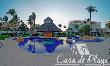 Departamento en venta con club de playa privado Acapulco