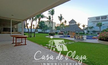 Departamento en venta con club de playa privado Acapulco
