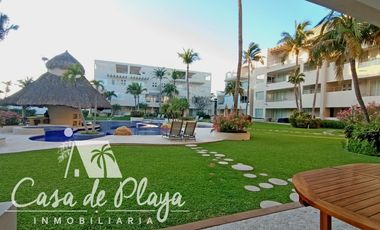 Departamento en venta con club de playa privado Acapulco