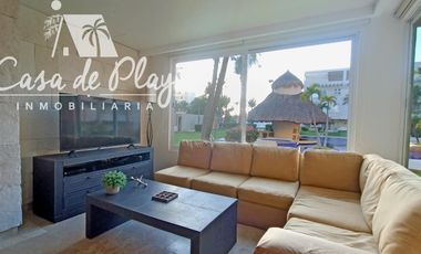 Departamento en venta con club de playa privado Acapulco