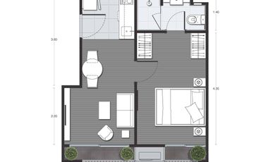 Noble Around Ari - 1BR (M)