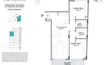 3 ambientes / VENTA / VILLA CRESPO