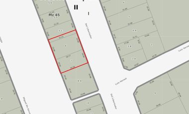 Terreno en Venta sobre Av Libertador 1100 - Vicente Lopez