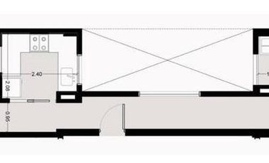 Departamento de categoría, 2 ambientes, La Plata