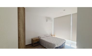 Renta dpto de 2 habitaciones Urb. PortoManta sector sur vía san Mateo.