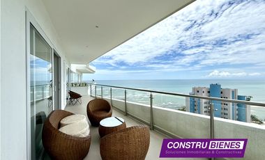 Departamento amoblado vista al mar en Riva Di Mare, Barbasquillo Manta