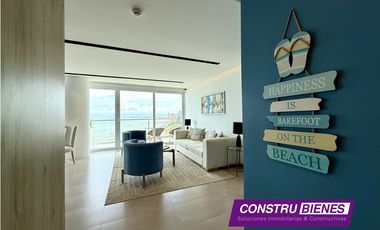 Departamento amoblado vista al mar en Riva Di Mare, Barbasquillo Manta