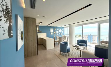 Departamento amoblado vista al mar en Riva Di Mare, Barbasquillo Manta